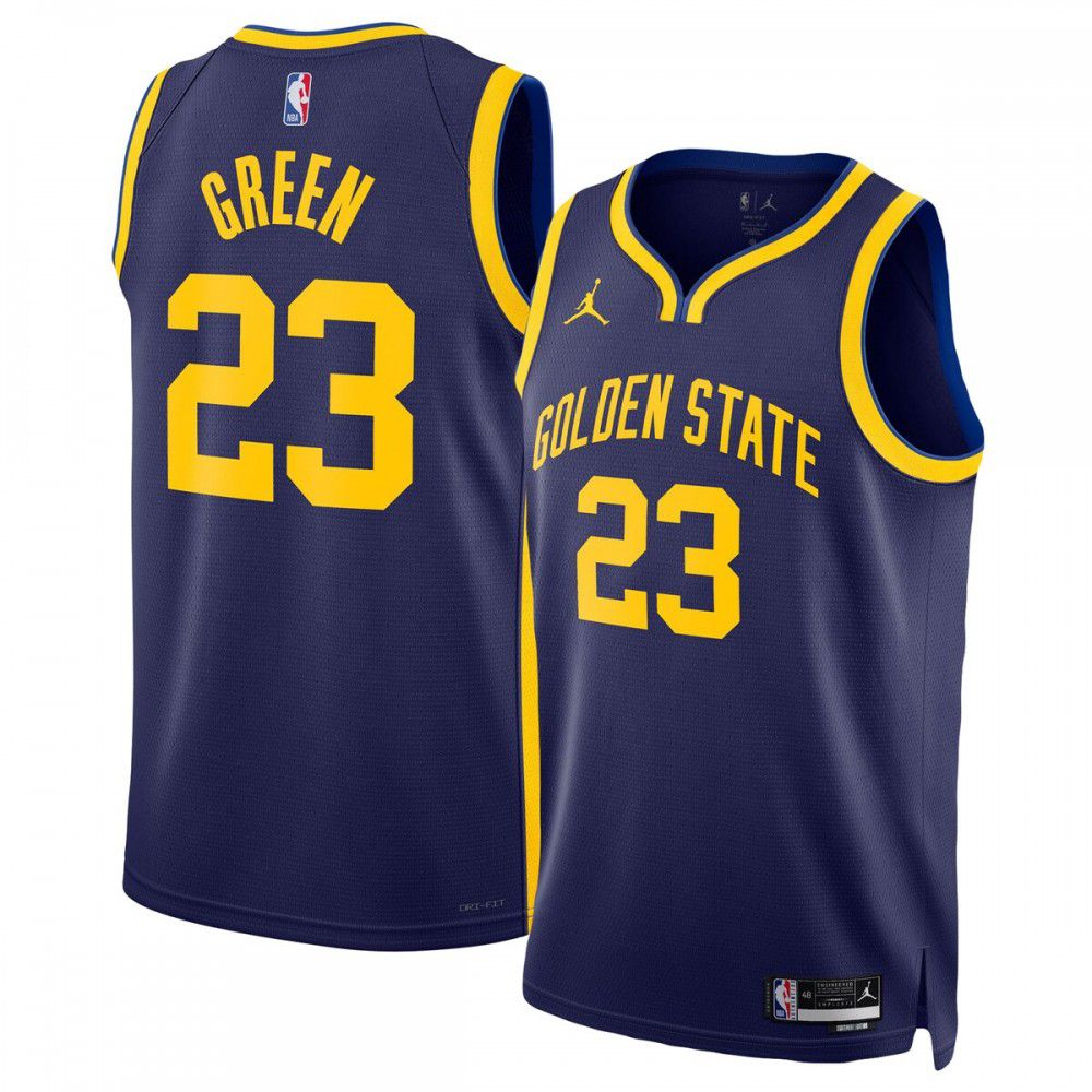 Draymond Green Golden State Warriors Jordan Brand Unisex 2022/23 Swingman Badge Jersey - Statement Edition - Navy-Pro Kit Vault | Brand New 26/27 Sports Jerseys